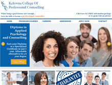 Tablet Screenshot of counsellortraining.com